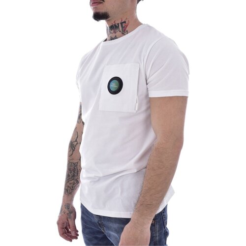 Vêtements Homme T-shirts manches courtes Just Emporio JE-MOTIM-01 Blanc