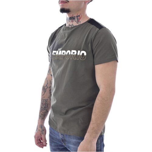 Vêtements Homme T-shirts manches courtes Just Emporio JE-MOJIM-01 Vert