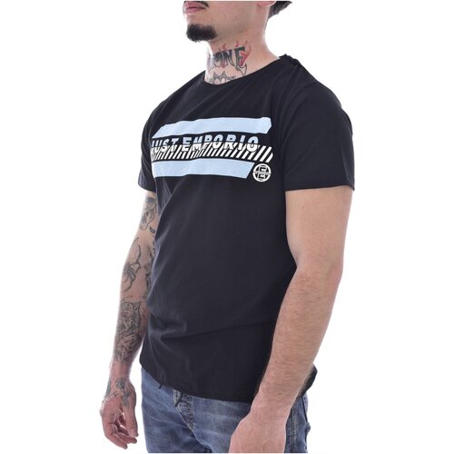 Vêtements Homme T-shirts manches courtes Just Emporio JE-MELIM-01 Noir