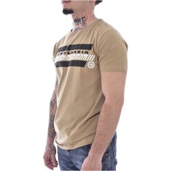 Vêtements Homme T-shirts Montblanc manches courtes Just Emporio JE-MELIM-01 Beige