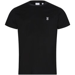 Vêtements Homme T-shirts manches courtes Burberry martellata 8014020 Noir