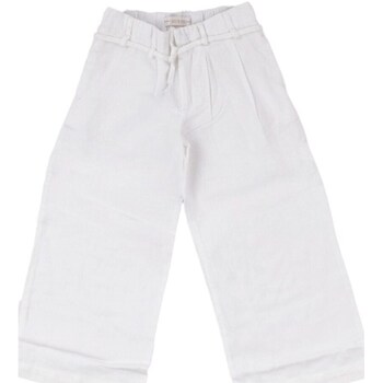 Vêtements Fille Pantalons fluides / Sarouels Guess J4GB07WG5G0 Blanc
