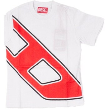 Vêtements Garçon T-shirts manches courtes Diesel J01905-KYAYD Blanc