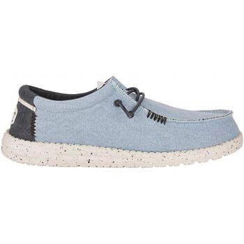 Chaussures Homme Mocassins HEY DUDE HD-WLYC-WHI Bleu