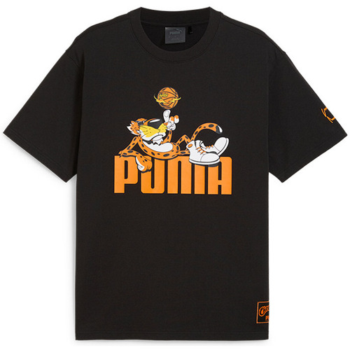 Vêtements Homme T-shirts & Polos Puma tee Hoops X Cheetos / Noir Noir