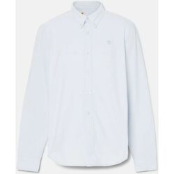 Vêtements Homme Chemises manches longues Timberland TB0A6GPN - OXFORD SHIRT-B021 SKYWAY Bleu