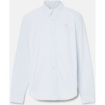 Vêtements Homme Chemises manches longues Timberland TB0A6GPN - OXFORD SHIRT-B021 SKYWAY Bleu