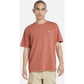 Vêtements Homme T-shirts & Polos all Timberland TB0A5YAY - DUNSTAN-EI41 BURNT SIENNA Rouge