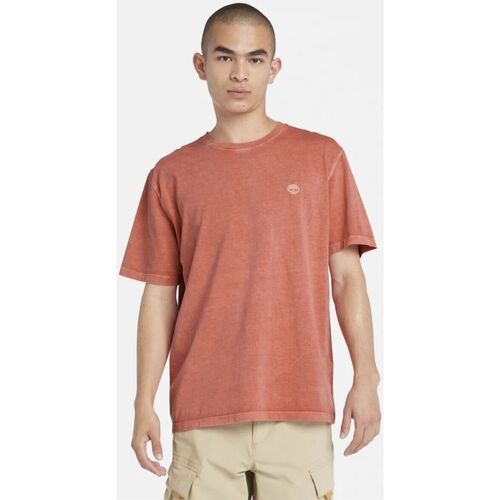 Vêtements Homme T-shirts & Polos all Timberland TB0A5YAY - DUNSTAN-EI41 BURNT SIENNA Rouge