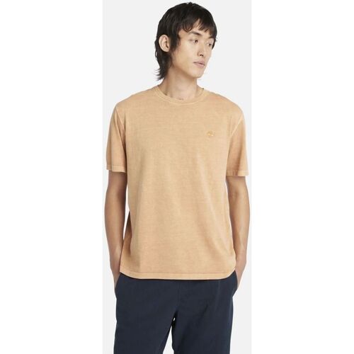 Vêtements Homme T-shirts & Polos Timberland TB0A5YAY - DUNSTAN-P471 WHEAT BOAT Blanc