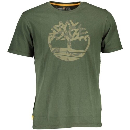 Vêtements Homme T-shirts manches courtes Timberland TB0A2B6Z Vert