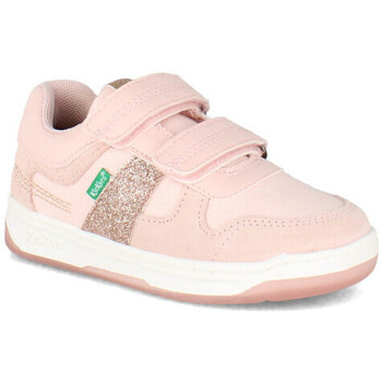 Chaussures Fille Baskets basses Kickers kalido e f Rose