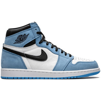 Chaussures Randonnée Air Jordan Pays 1 High University Blue Bleu