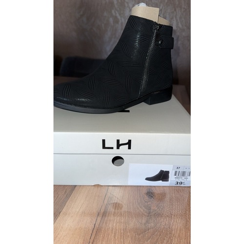 Chaussures Femme Boots La Halle Bottines Noir