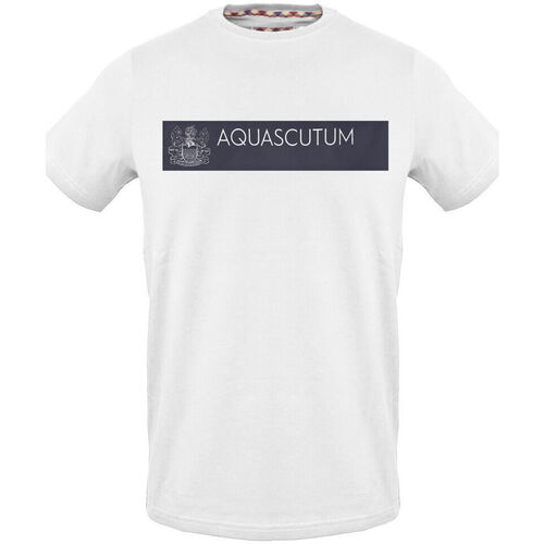 Vêtements Homme T-shirts manches courtes Aquascutum - tsia117 Blanc