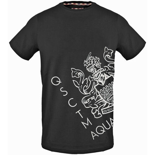 Vêtements Homme T-shirts manches courtes Aquascutum - tsia115 Noir