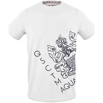 Vêtements Homme T-shirts manches courtes Aquascutum - tsia115 Blanc