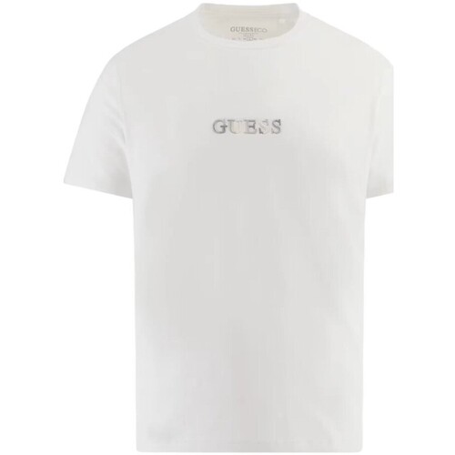 Vêtements Homme T-shirts manches courtes Guess M4GI92 I3Z14 Blanc