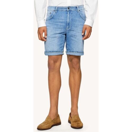 Vêtements Homme Shorts / Bermudas Dondup DERICK GU7-DS0145U DU 800 Bleu