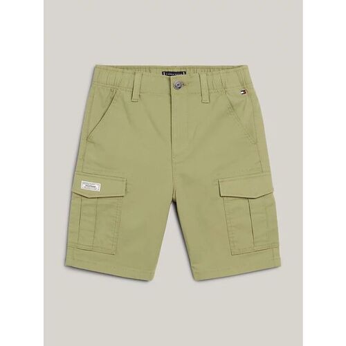 Vêtements Garçon Shorts / Bermudas Tommy Hilfiger KB0KB08799 CARGO SHORT-L9F FADED OLIVE Vert