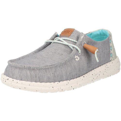 Chaussures Femme Mocassins Hey Dude Shoes white Gris