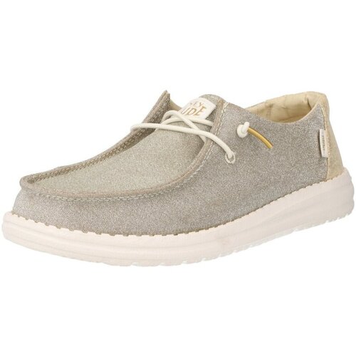Chaussures Femme Mocassins Hey Dude Shoes white Beige