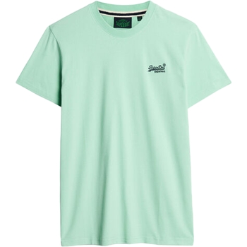 Vêtements Homme T-shirts manches courtes Superdry Vintage Logo Emb Vert
