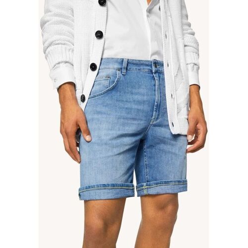 Vêtements Homme Shorts / Bermudas Dondup DERICK GU7-DS0145U DU 800 Bleu