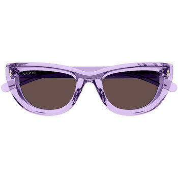 Montres & Bijoux Lunettes de soleil Gucci Occhiali da Sole  GG1521S 004 Violet