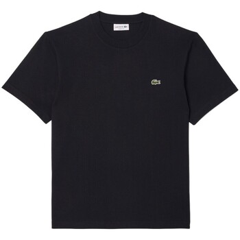 Vêtements Homme T-shirts manches courtes Lacoste TH7318 031 Noir