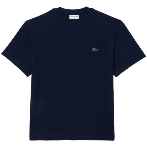 Vêtements Homme T-shirts manches courtes Lacoste TH7318 166 Bleu