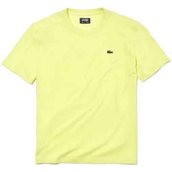 Vêtements Homme T-shirts & Polos Lacoste T-SHIRT  SPORT JAUNE Jaune