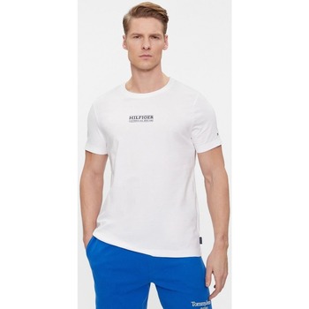 Vêtements Homme T-shirts & Polos Tommy Hilfiger MW0MW34387 Blanc