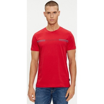 Vêtements Homme T-shirts & Polos JEANS tommy Hilfiger MW0MW34428 Rouge