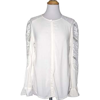 chemise promod  chemise  38 - t2 - m blanc 