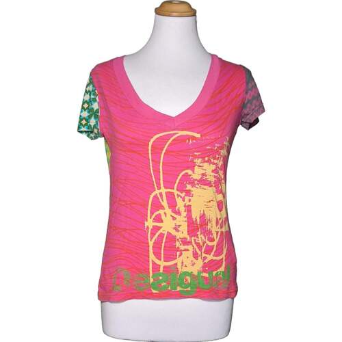 Vêtements Femme T-shirts & Polos Desigual 38 - T2 - M Rose