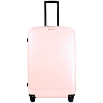 valise elite  valise rigide large  ref 62962 rose poudre 75*47*35 cm 