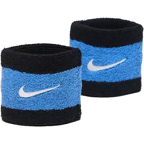 Accessoires Accessoires sport Nike swoosh wristbands 2 pk Bleu
