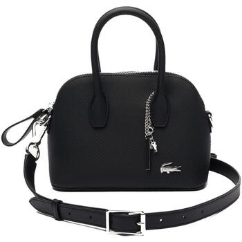 Sacs Femme Sacs porté main Lacoste classic Xs bugatti bag Noir