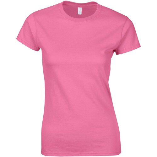 Vêtements Femme T-shirts manches longues Gildan Softstyle Violet