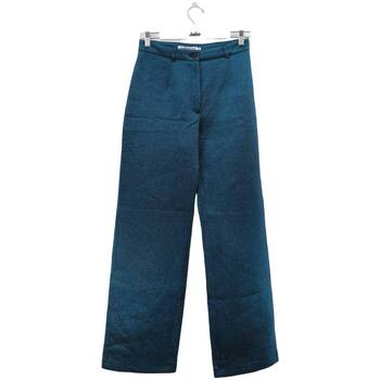 pantalon modetrotter  pantalon large bleu 