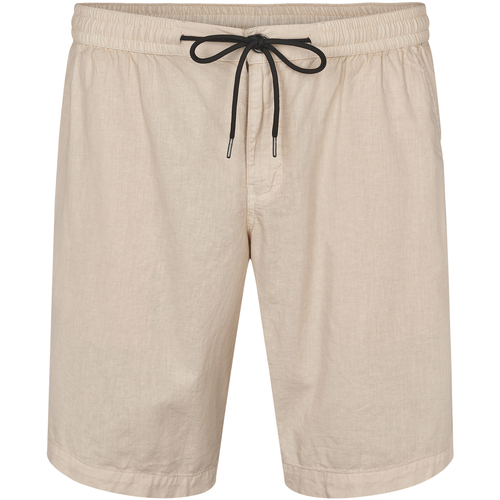 Vêtements Homme Shorts / Bermudas North 56°4 Short lin Beige