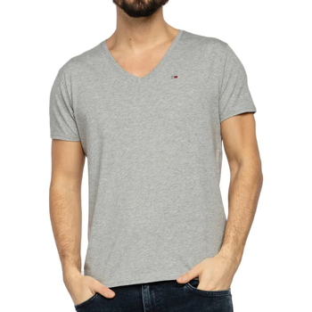 Vêtements Homme Dotted Collared Polo Shirt Tommy Hilfiger DM0DM04410 Gris