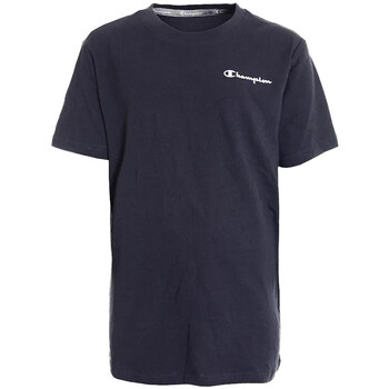 Vêtements Garçon T-shirts manches courtes Champion CHZ193380-2192 Bleu
