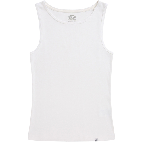 Vêtements Femme Débardeurs / T-shirts sans manche Animal MW2961 Blanc