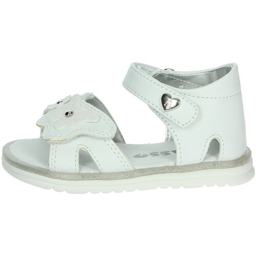 Chaussures Fille Sandales et Nu-pieds Asso AG-16391 Blanc