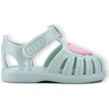 Chaussures Enfant Sandales et Nu-pieds IGOR Baby Tobby Gloss Love - Menta Vert