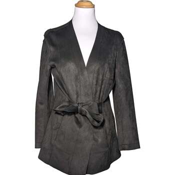Vêtements Femme Gilets / Cardigans Zara gilet femme  40 - T3 - L Noir Noir