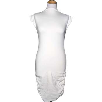 robe courte boohoo  robe courte  38 - t2 - m blanc 