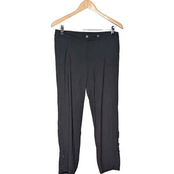 pantalon lmv  pantalon droit femme  38 - t2 - m noir 